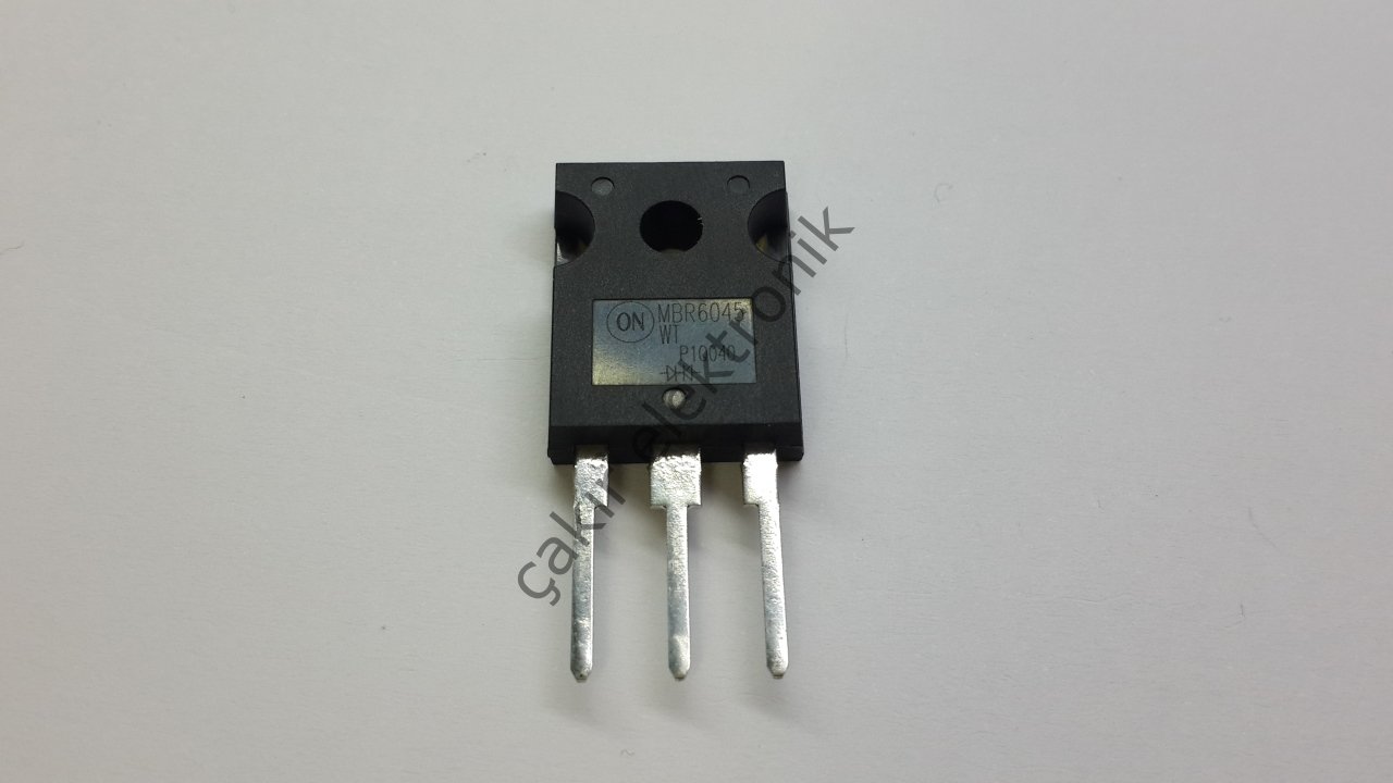 MBR6045 - MBR6045WT - 60A. 45V. Switch Mode Power Rectifier ORTAK KATOT DİYOT - MBR4045 YERİNE UYGUN