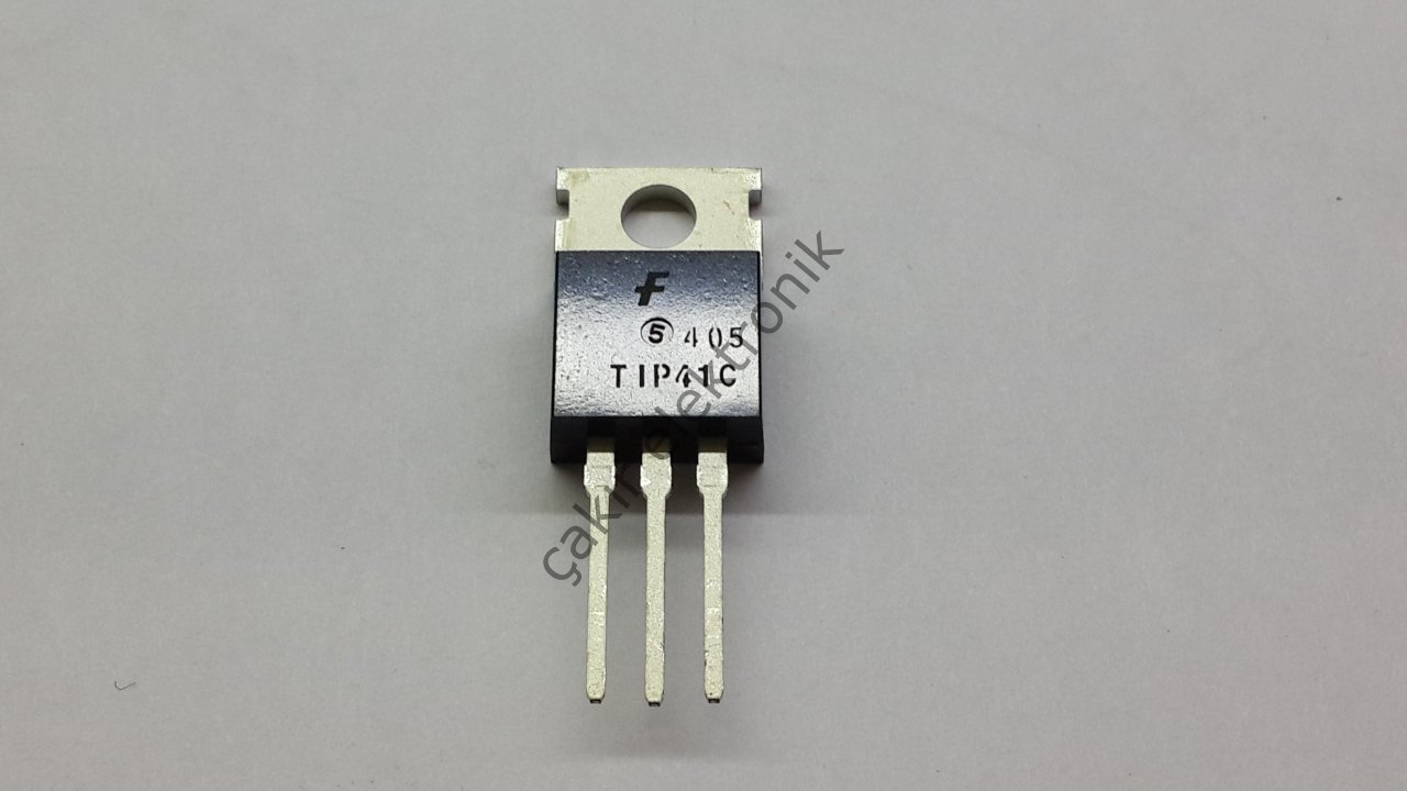 TIP41C-TIP41-6A. 100V. NPN-N KANAL  TRANSİSTÖR  60W.