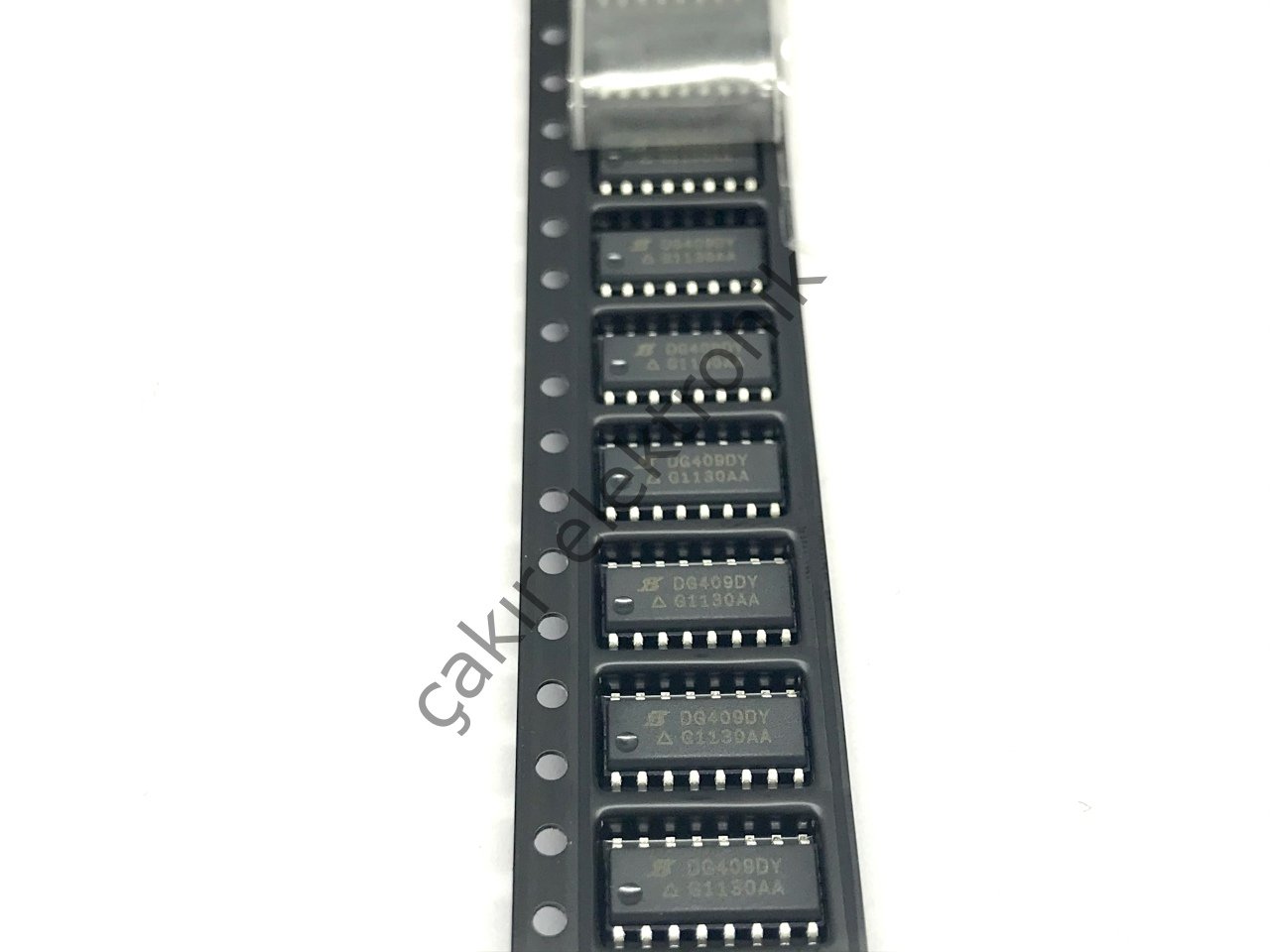 DG409DY-T1-E3 - DG409DY - 8-Ch/Dual 4-Ch High-Performance CMOS Analog Multiplexers