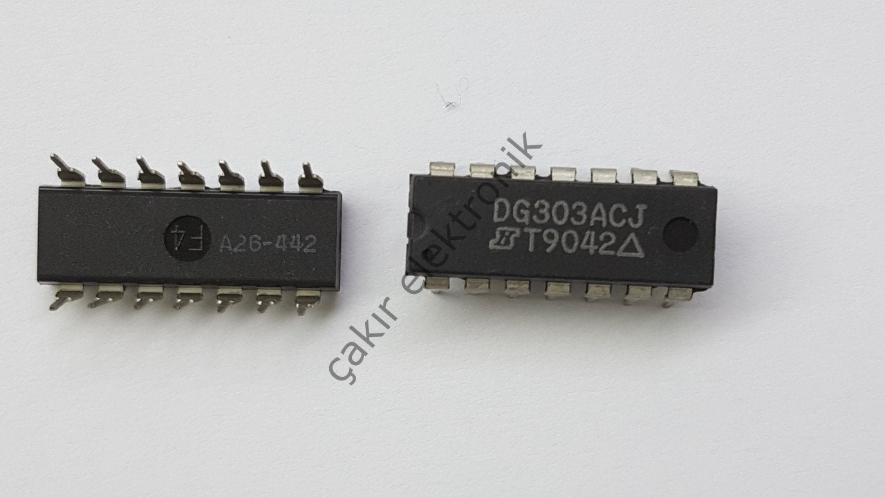 DG303ACJ - DG303 - TTL-Compatible / CMOS Analog Switches