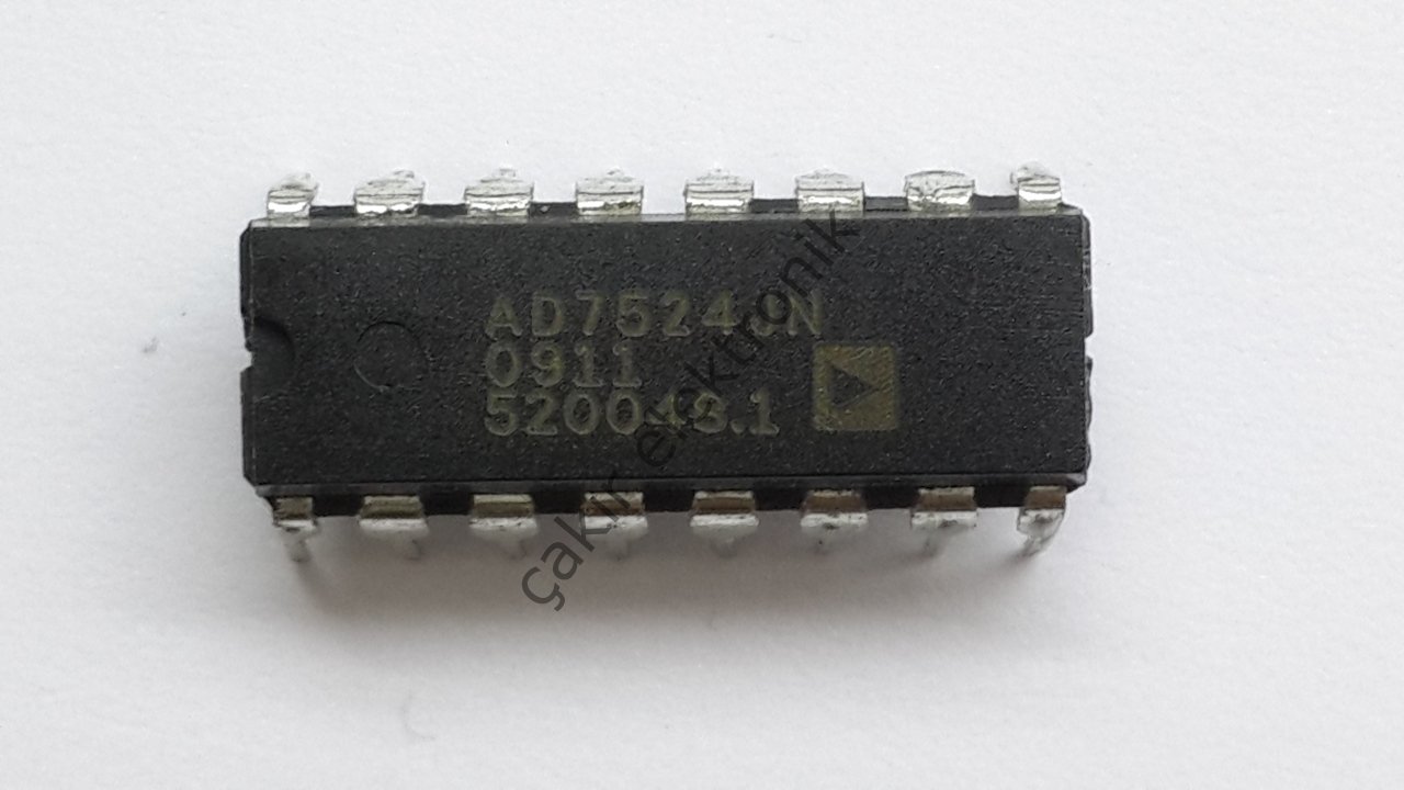 AD7524JN - AD7524 - CMOS 8-Bit Buffered Multiplying DAC