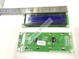 PCM1602B LARGE 1602E-FL-BBW 2X16 LARGE DISPLAY MAVİ - 1602E-BYT1602E