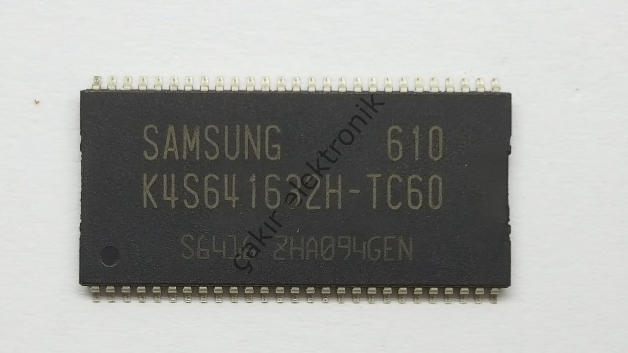 K4S641632H-TC60 -  K4S641632  die SDRAM Specification , 54PİN TSOP