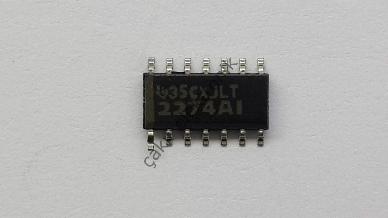 TLC2274AIDR - 2274AI - 2274 - TLC2274 SMD Advanced LinCMOS Rail-to-Rail Operational Amplifiers