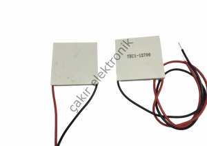 Peltier Soğutucu 70W TEC1 12706 12v 6A Termoelektrik Cooler  TEC1-12706