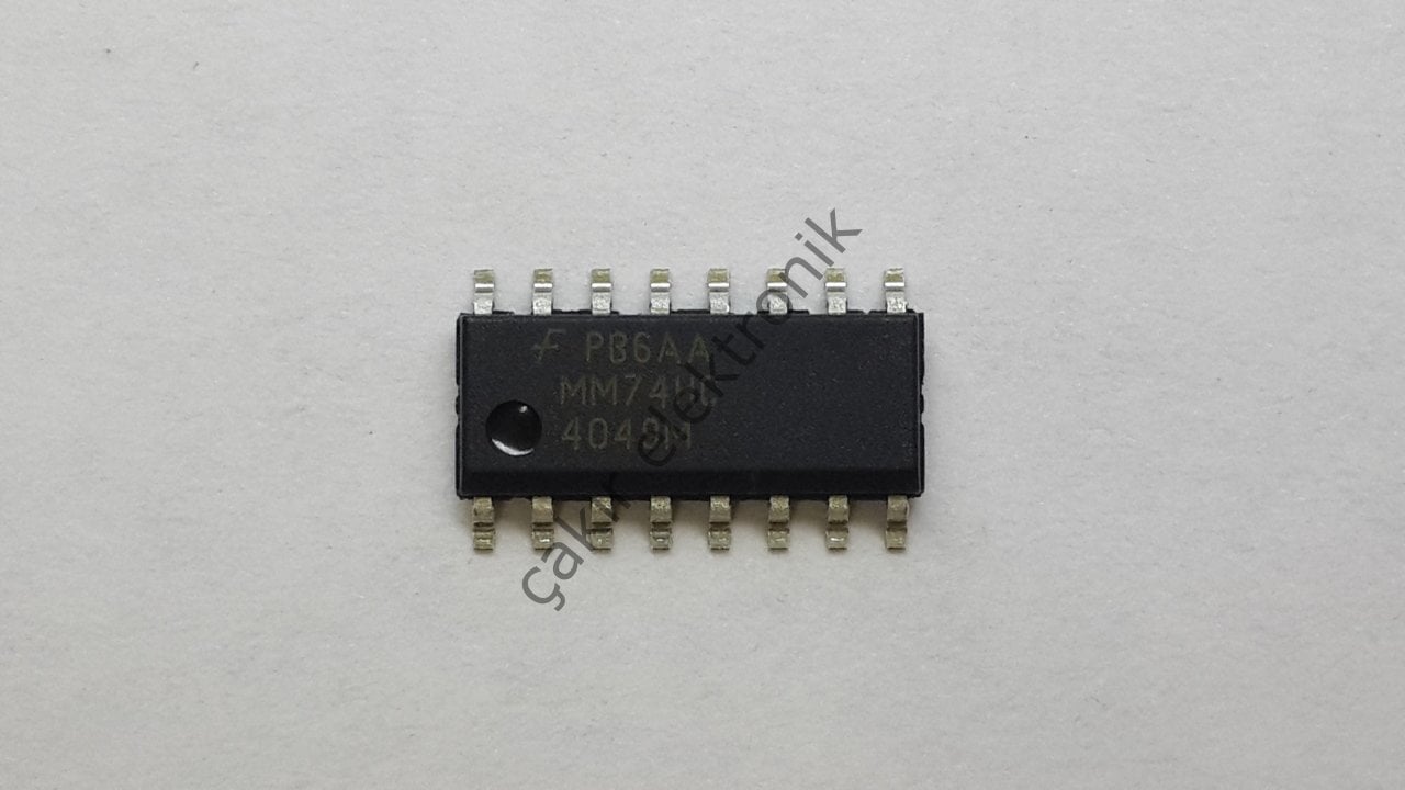 MM74HC4049M , 74HC4049M , 4049 SMD , Hex Logic Level Down Converter,