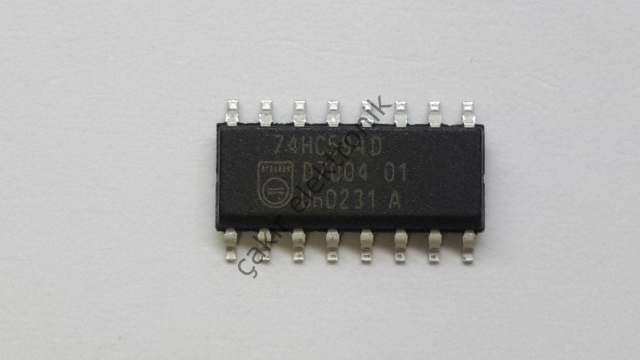 74HC594D - 74HC594 - 8-bit shift register with output register