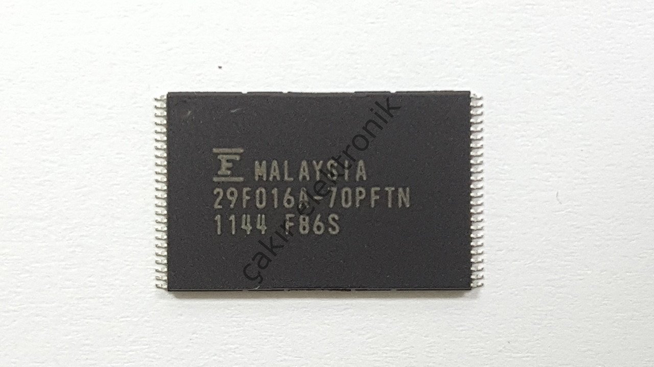 MBM29F016A-70  - 29F016A-70PFTN - 29F016 - 16M (2M × 8) BIT FLASH MEMORY