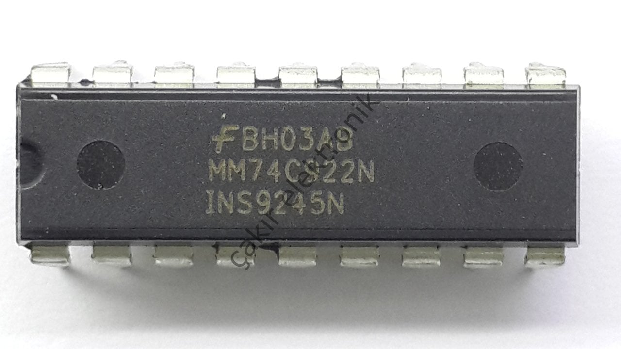 74C922 - MM74C922N - 16-Key Encoder