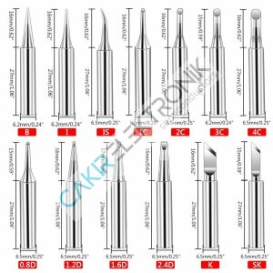 900M-T-IS , 900M SERIES SOLDER TIP , 900 SERİSİ HAVYA UCU