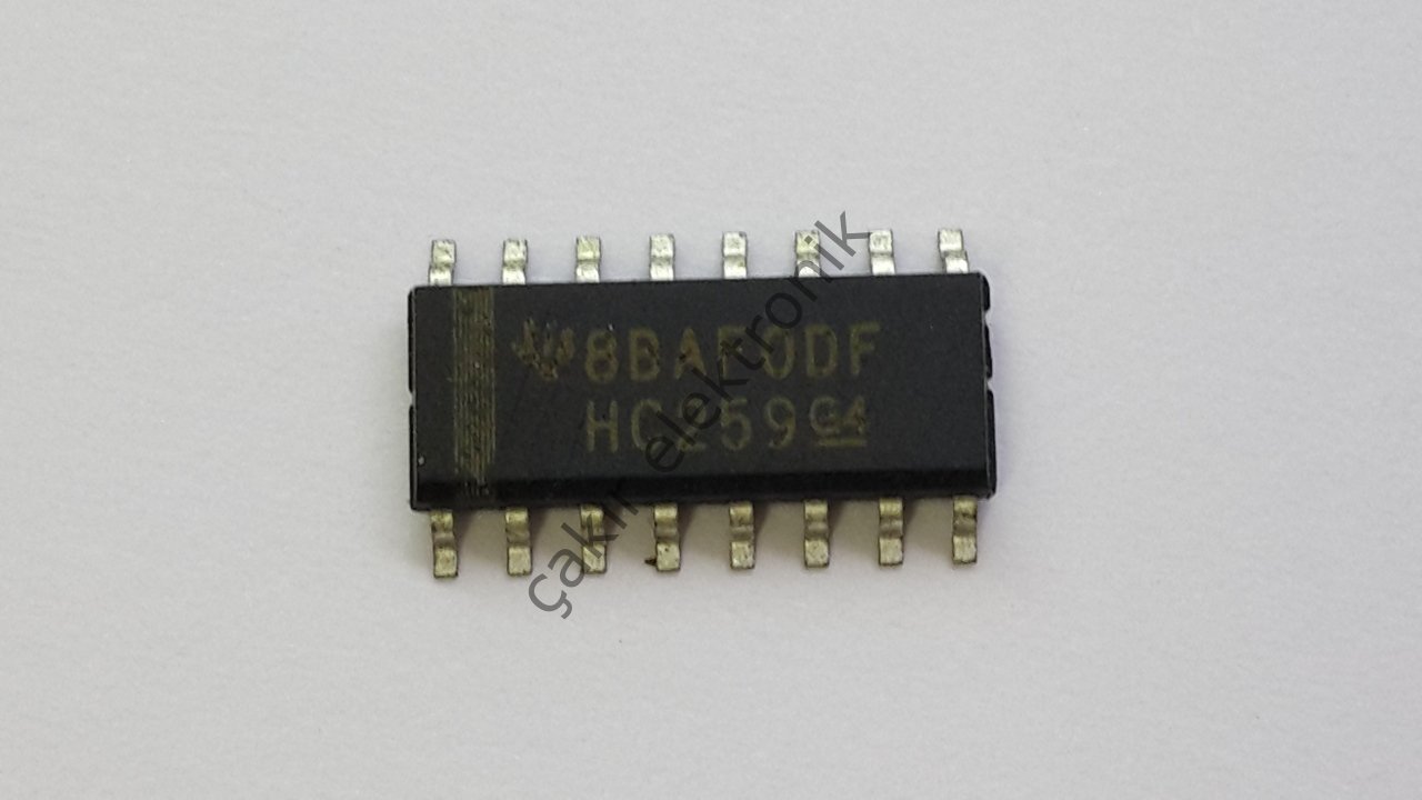 CD74HC259 - 74HC259 - HC259 - SOIC16 - High-Speed CMOS Logic 8-Bit Addressable Latch