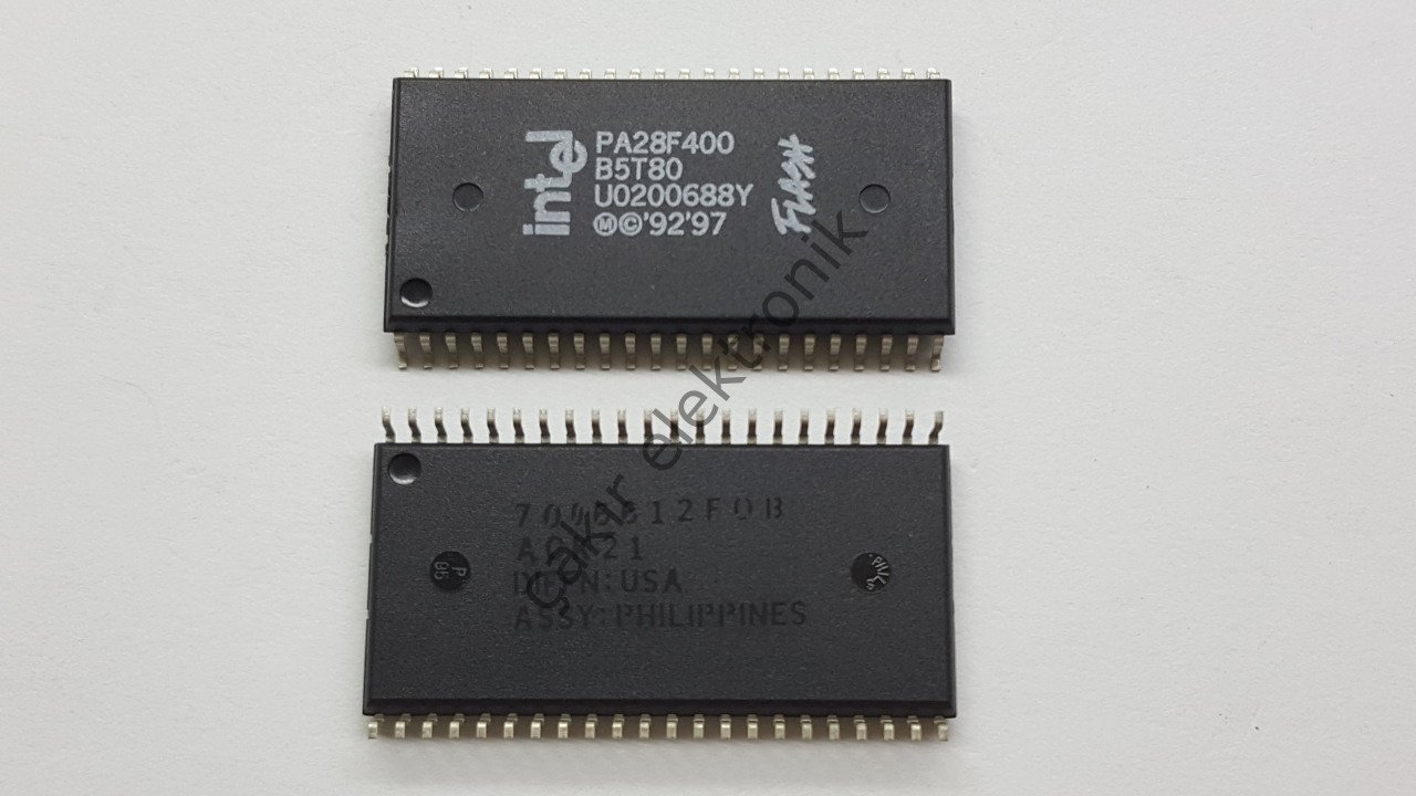 PA28F400B5T80 - 28F400 - 2-MBIT SmartVoltage BOOT BLOCK FLASH MEMORY FAMILY