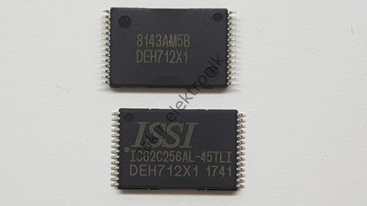 IS62C256AL-45TLI - IS62C256AL- 62C256 - 128K x 8 LOW POWER CMOS STATIC RAM