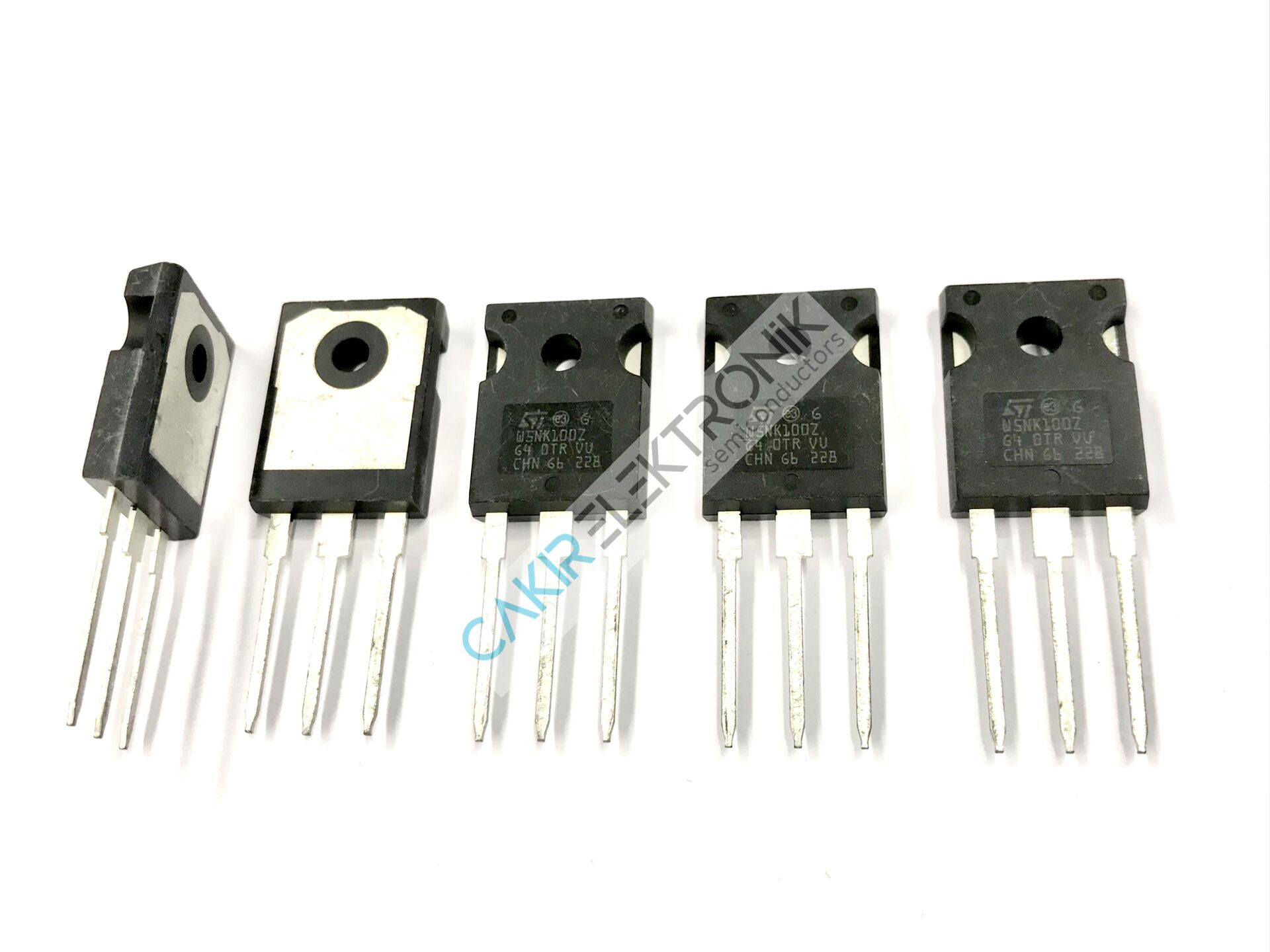 STW5NK100Z , W5NK100Z , 5NK100 , Power MOSFET, N Channel, 1 kV, 3.5 A, 3.7 ohm, TO-247, Through Hole