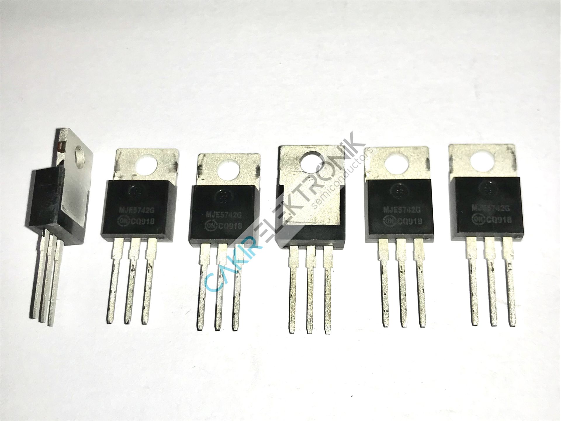 MJE5742 - MJE5742G - 8.0 A, 400 V NPN Darlington Bipolar Power Transistor