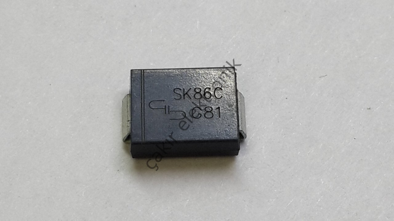 SK86 -SK86C - 8A. Schottky Rectifier 60V - SMC - DO214A/B