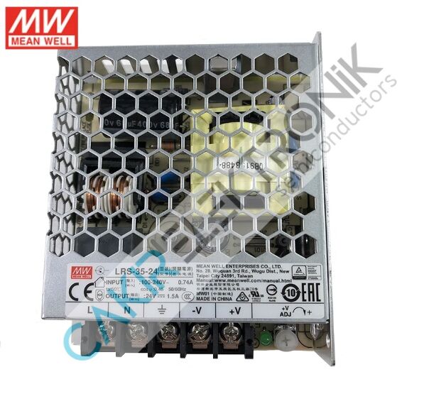 LRS-35-24 , MEAN WELL ,  LRS35-24 MEANWELL Power Supplies