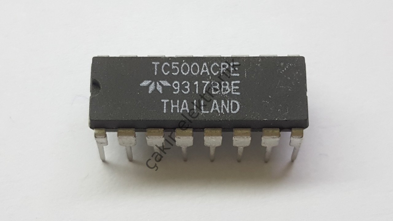 TC500ACPE - TC500 - 16PİN - PRECISION ANALOG FRONT ENDS