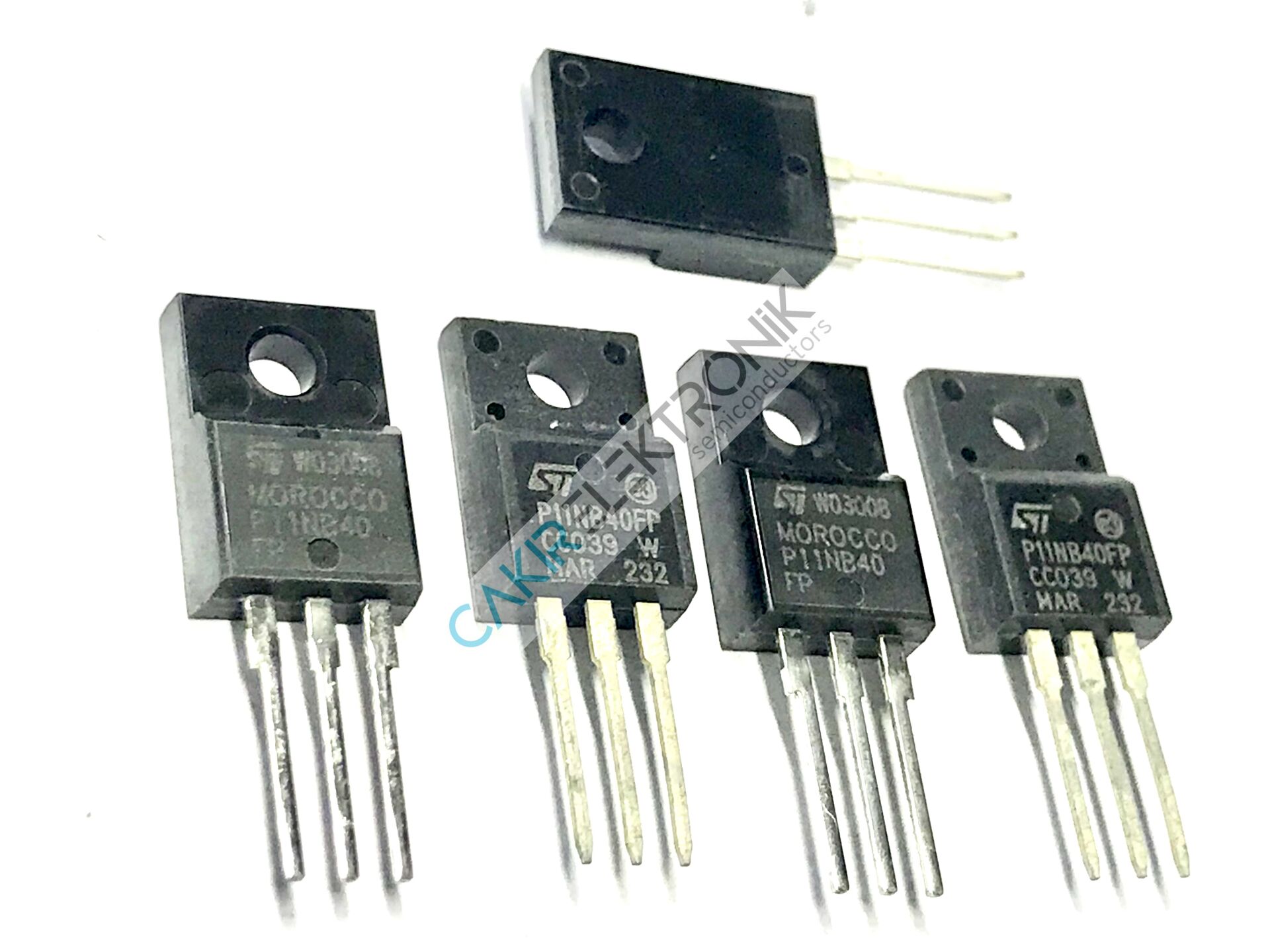 STP11NB40FP - P11NB40 - P11NB40FP - N - CHANNEL 400V - 0.48Ω - 10.7A MOSFET