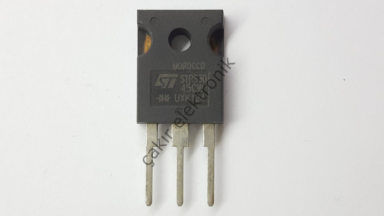 STPS3045CW  - 3045CW - TO247 - 45V. 2X15A - Power Schottky rectifier