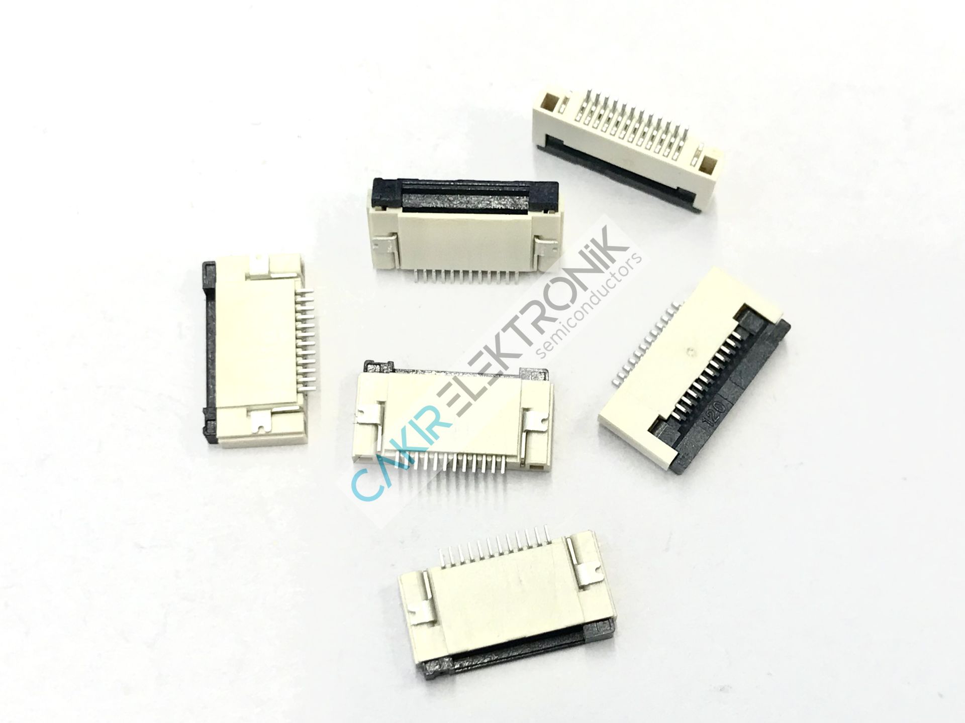 FFC SOCKET DR/DWN 0.5MM-12P - FFC SOKET DR/DWN 0.5MM-12PIN , FFC KONNEKTÖR 12PIN 0,5MM , FFC CONNECTOR 0,5MM