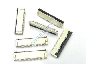 FFC SOCKET DR/DWN 0.5MM-34P - FFC SOKET DR/DWN 0.5MM-34PIN , FFC KONNEKTÖR 34PIN 0,5MM , FFC CONNECTOR 0,5MM