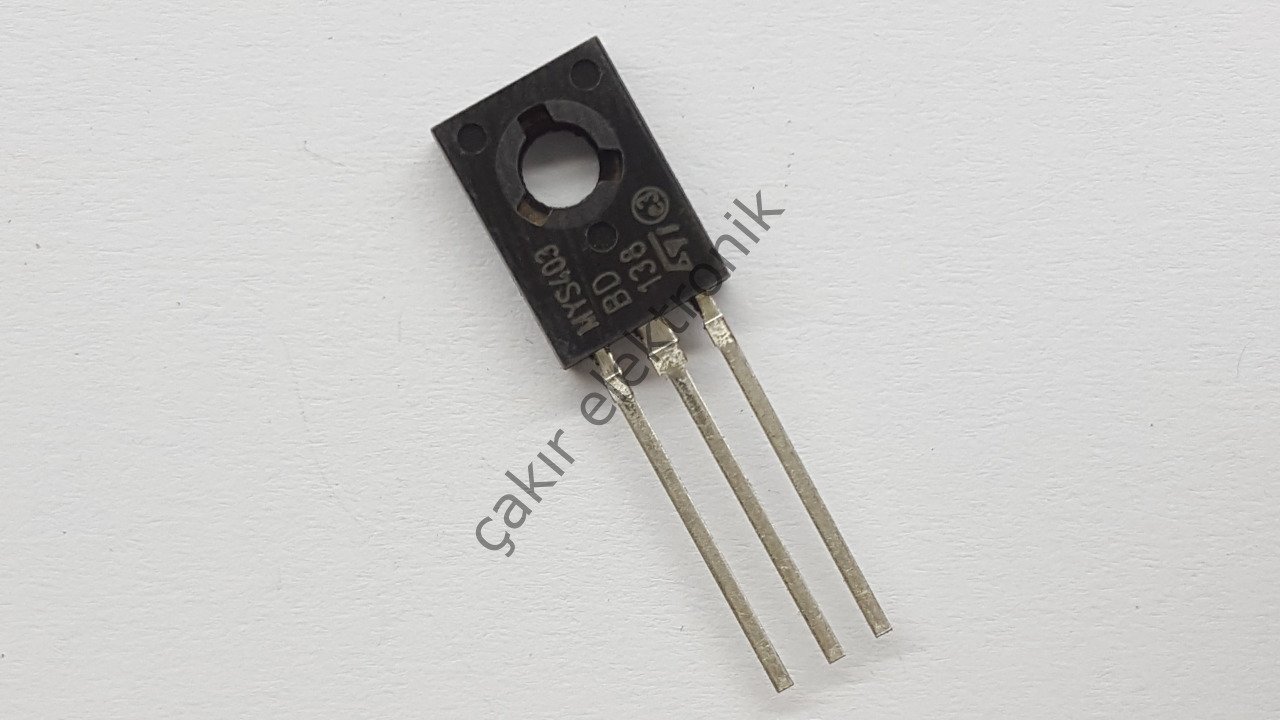 BD138 - BD138AP2 - 1,5A. 60V. PNP TRANSİSTÖR