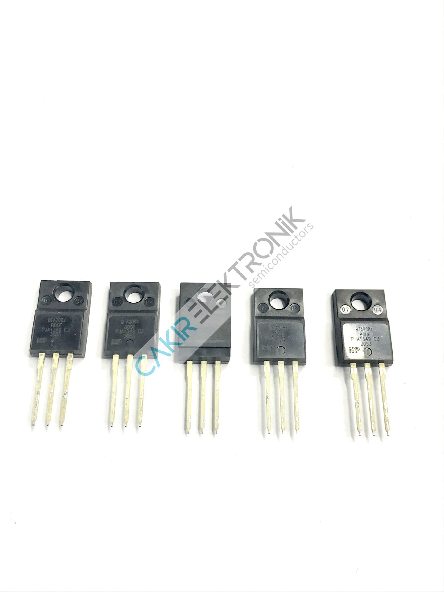 BTA208X-800F - BTA208 - BTA208X -TRIAC 800V 8A TO220-3