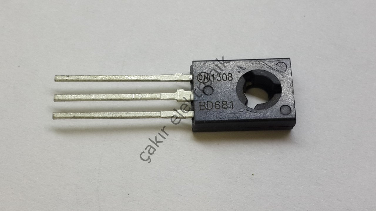 BD681  4A. 100V. NPN TRANSİSTÖR