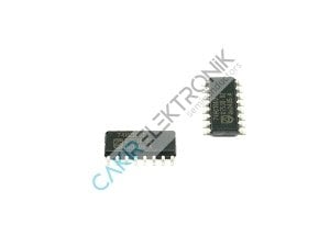 74HC366D  - 74HC366 - SOİC16 - Hex buffer/line driver; 3-state; inverting