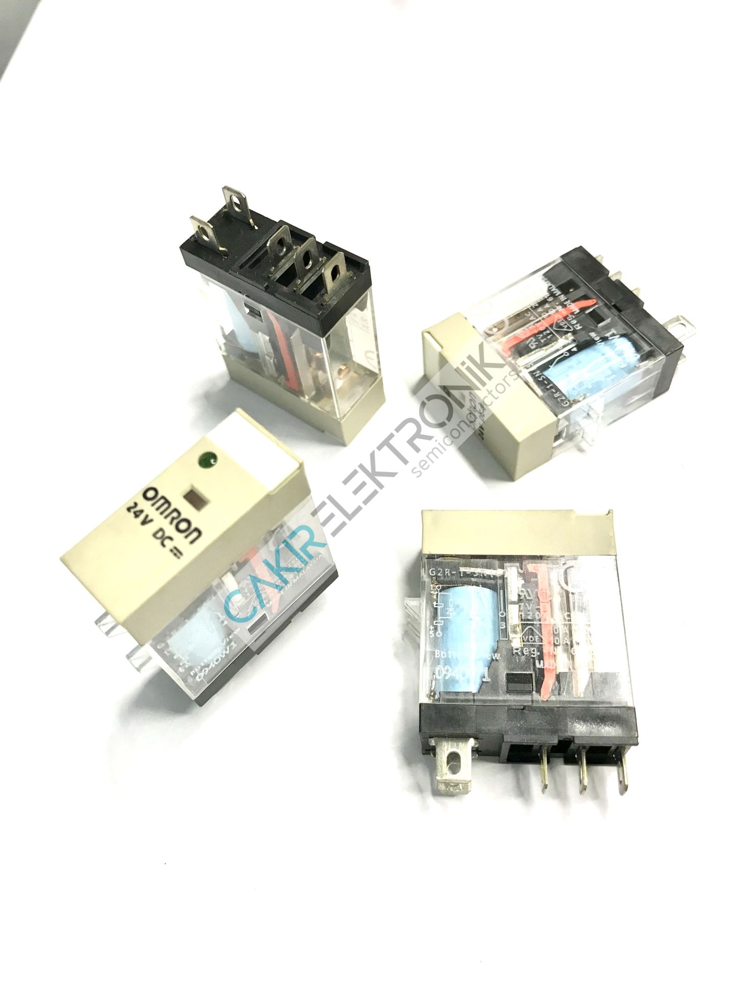 G2R-1-SN (S) 24V DC - G2R-1-SN 24V DC - G2R-1-SN-DC24(S) - Relay, plug-in, 5-pin, SPDT, 10 A mech & LED indicators, label facility