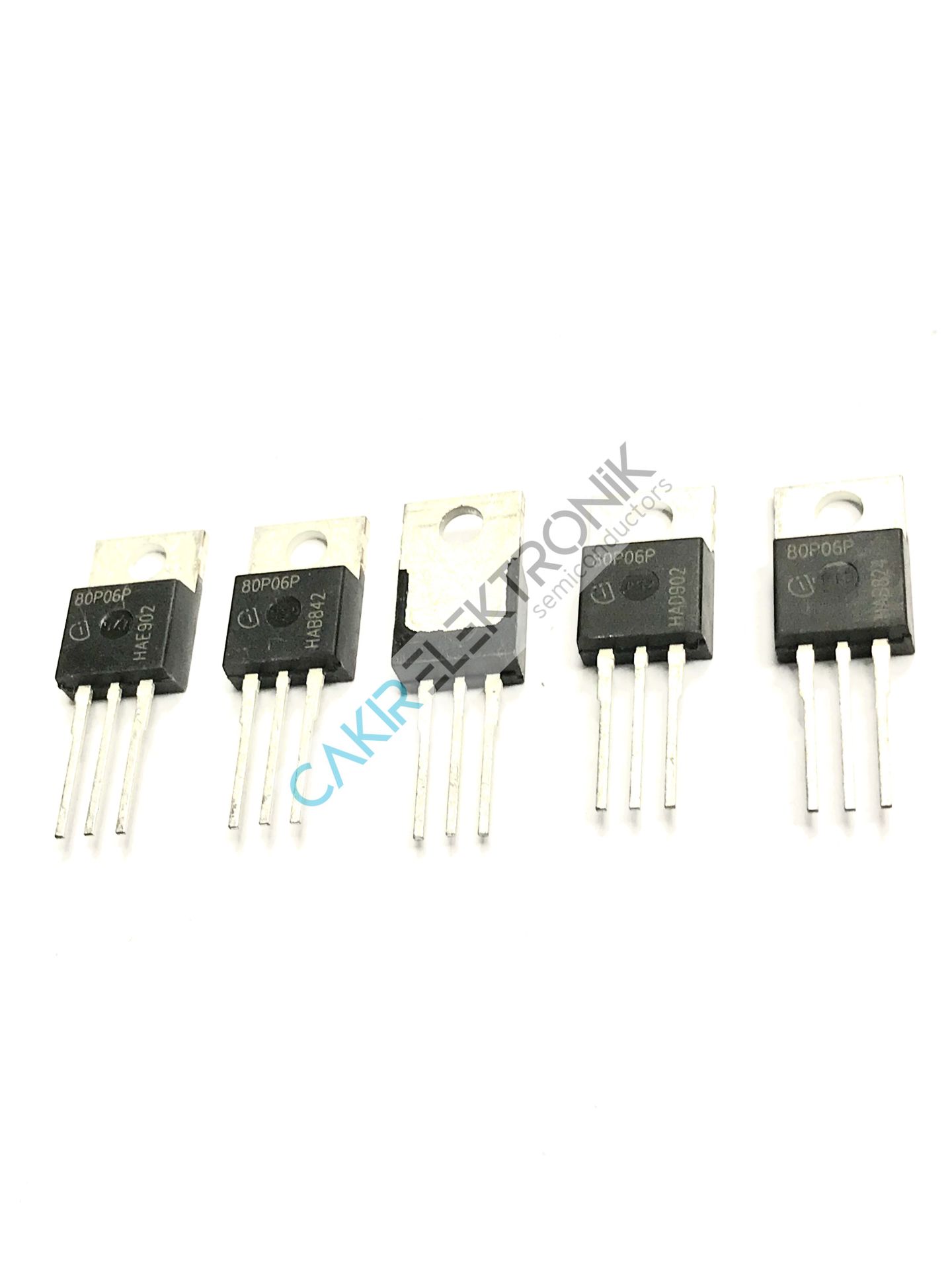 SPP80P06P - 80P06P - 80P06 - MOSFET P-Ch -60V -80A TO220-3