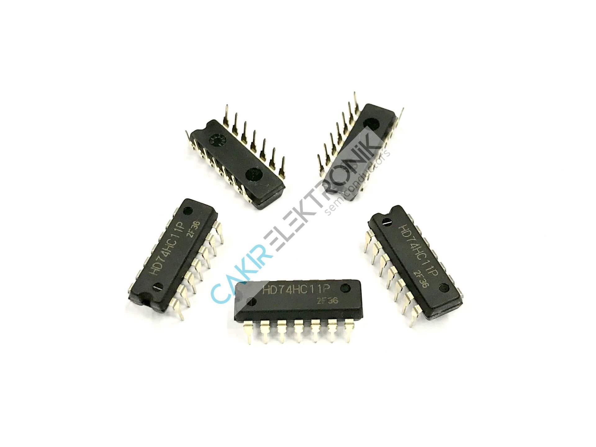 74HC11 - HD74HC11P - 7411 - Triple 3-input AND gate