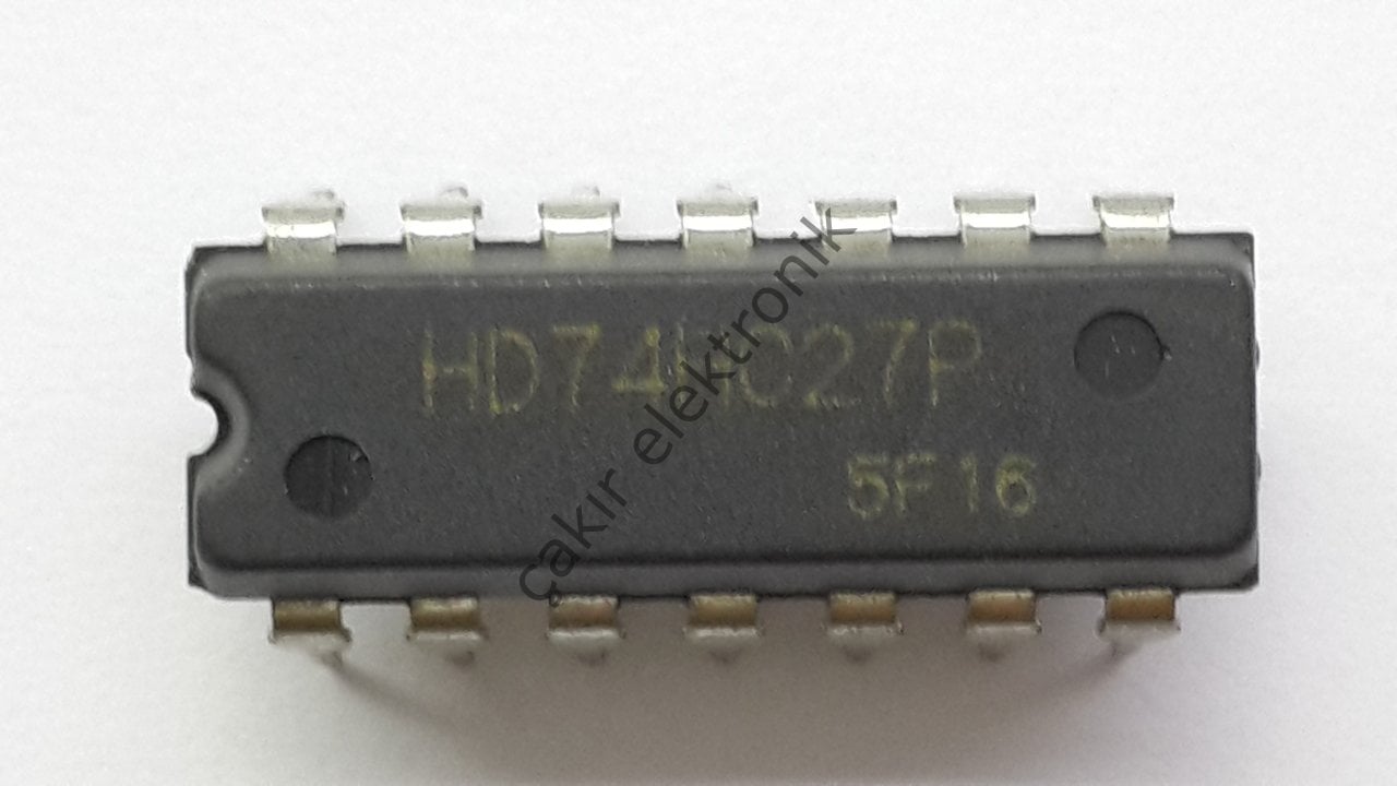 HD74HC27P - 74HC27 - Triple 3-input NOR Gates