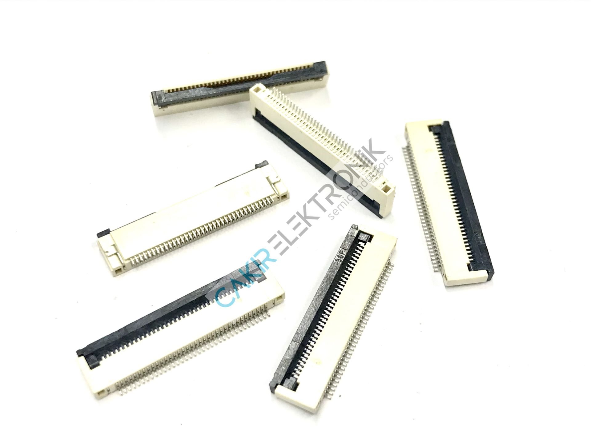 FFC SOCKET CV/DWN 0.5MM-36P - FFC SOKET CV/DWN 0.5MM-36PIN , FFC KONNEKTÖR 36PIN 0,5MM , FFC CONNECTOR 0,5MM