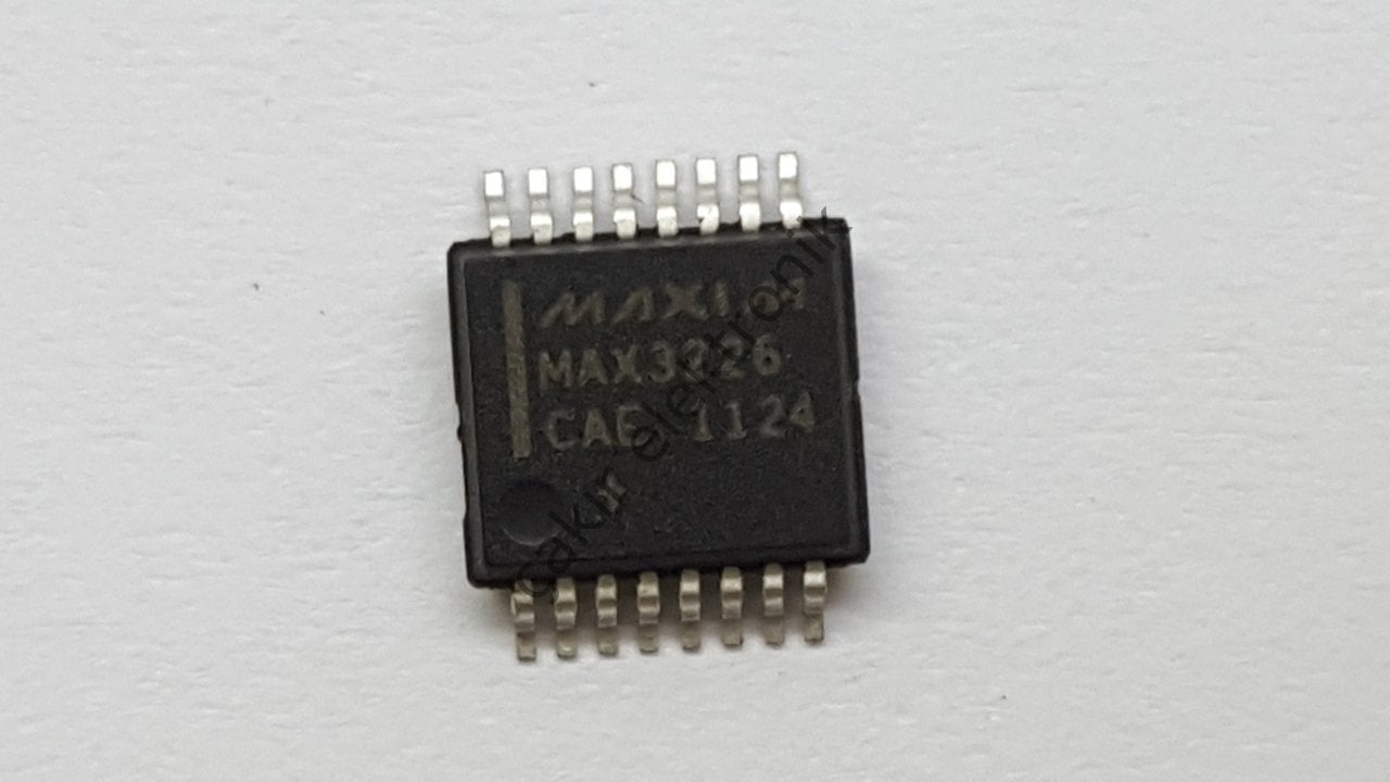 MAX3226CAE - MAX3226 - 16SSOP - 1µA Supply Current, 1Mbps, 3.0V to 5.5V, RS-232 Transceivers with AutoShutdown Plus