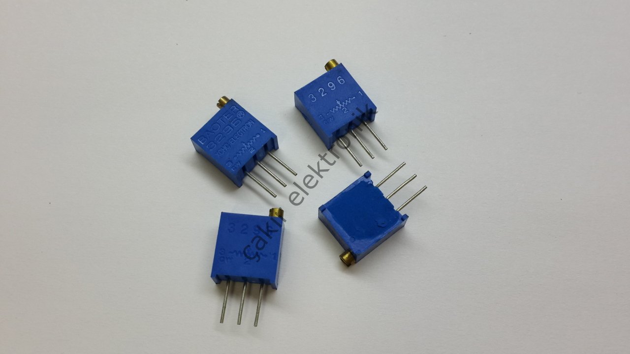 3296W 1K OHM - 102 - 3296 Bourns® Trimpot® Trimming Potentiometers