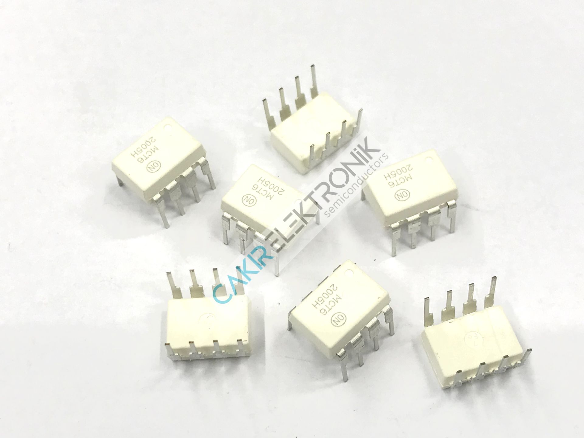 MCT6 - MCT61 - MCT62 / CNY74-2 -  Dual-Channel Phototransistor Output Optocoupler(Kopya)