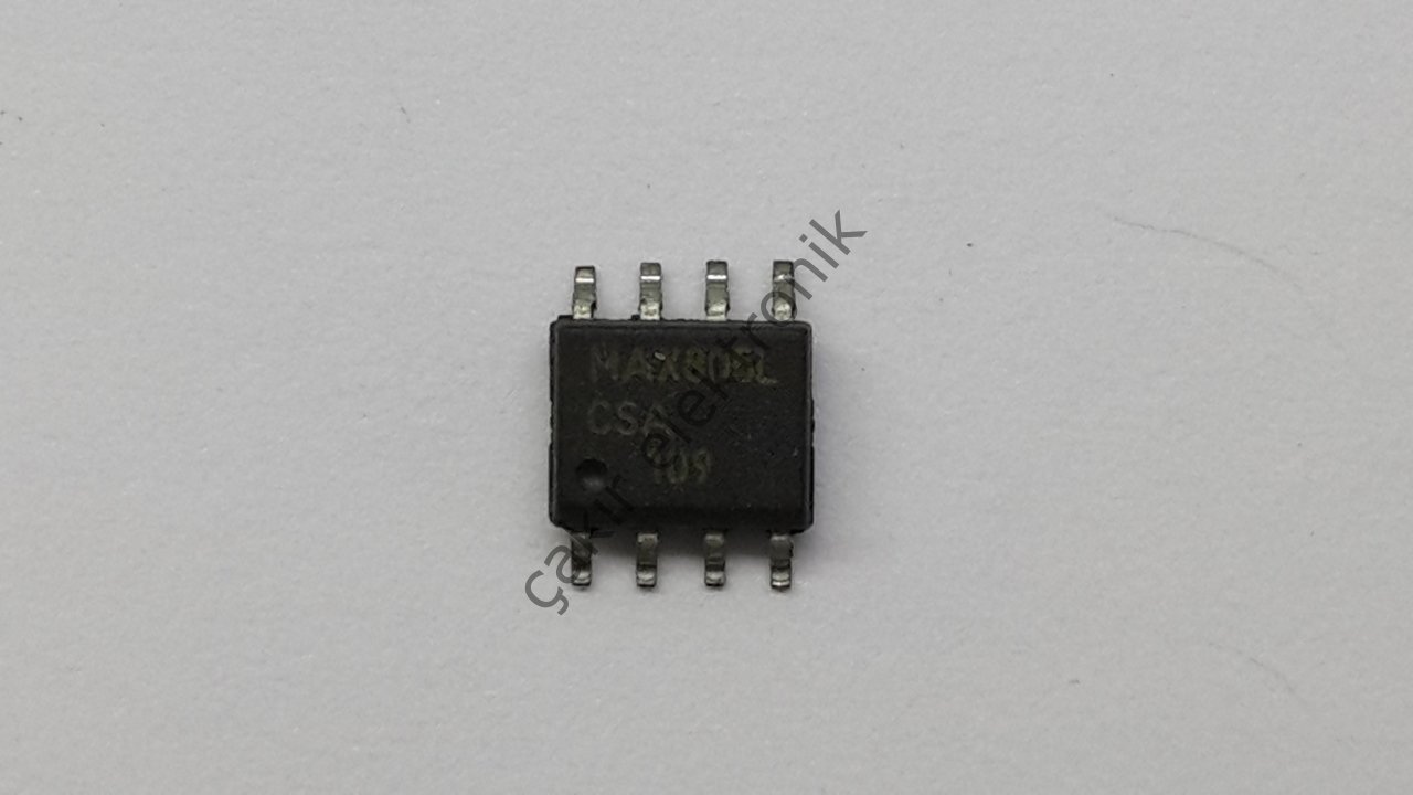 MAX805LCSA -  MAX805 - MAX805L - 3.0V/3.3V Microprocessor Supervisory Circuits