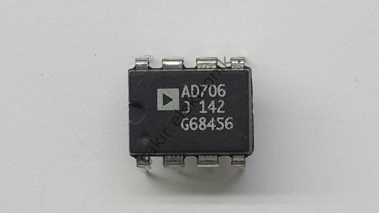 AD706J - AD706  - AD706JN - Dual Picoampere Input Current Bipolar Op Amp