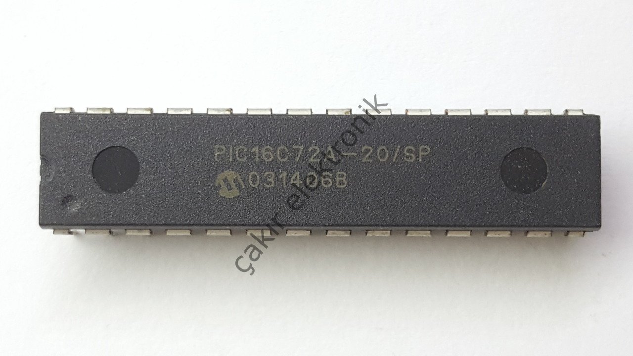 PIC16C72A-20/SP - 16C72A - MCU 8-bit PIC16 PIC RISC 3.5KB EPROM 5V 28-Pin DIP