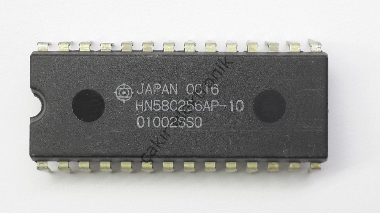 HN58C256AP-10 , 58C256 , 256k EEPROM (32-kword x 8-bit) Ready/Busy and RES function