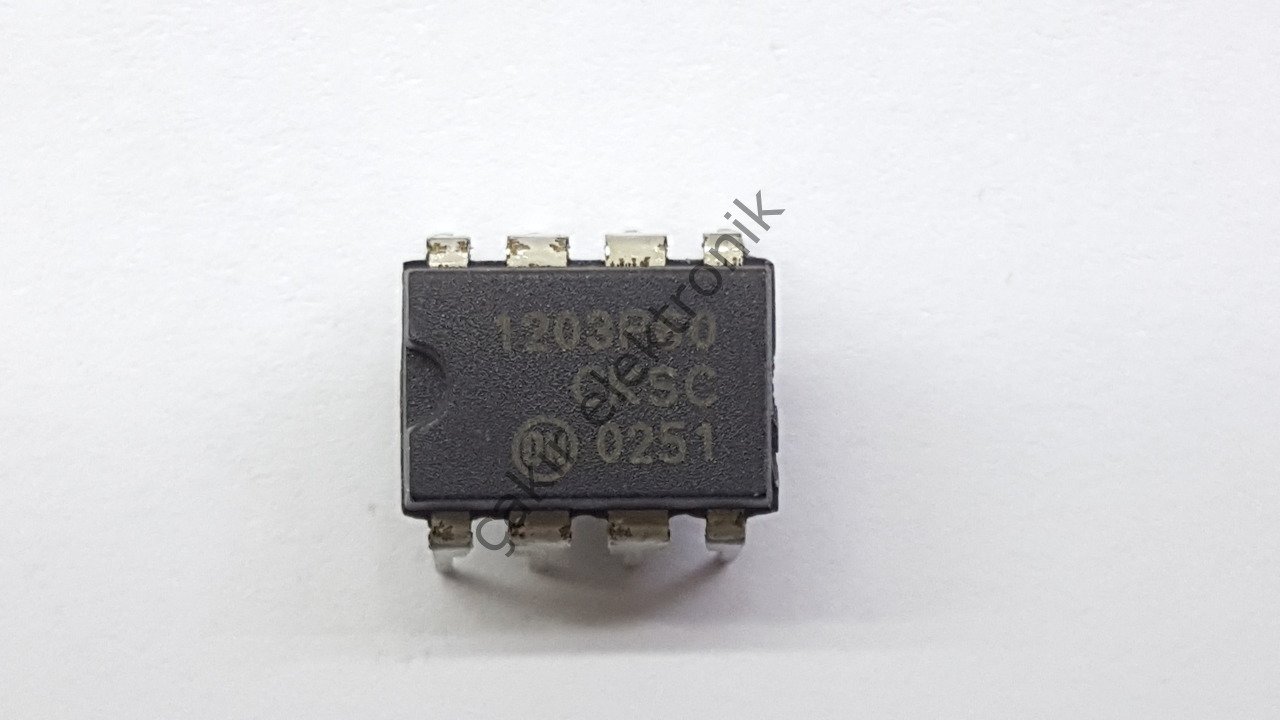 NCP1203P60 - 1203P60 - PWM Controller, Fixed Frequency, Flyback, Current Mode