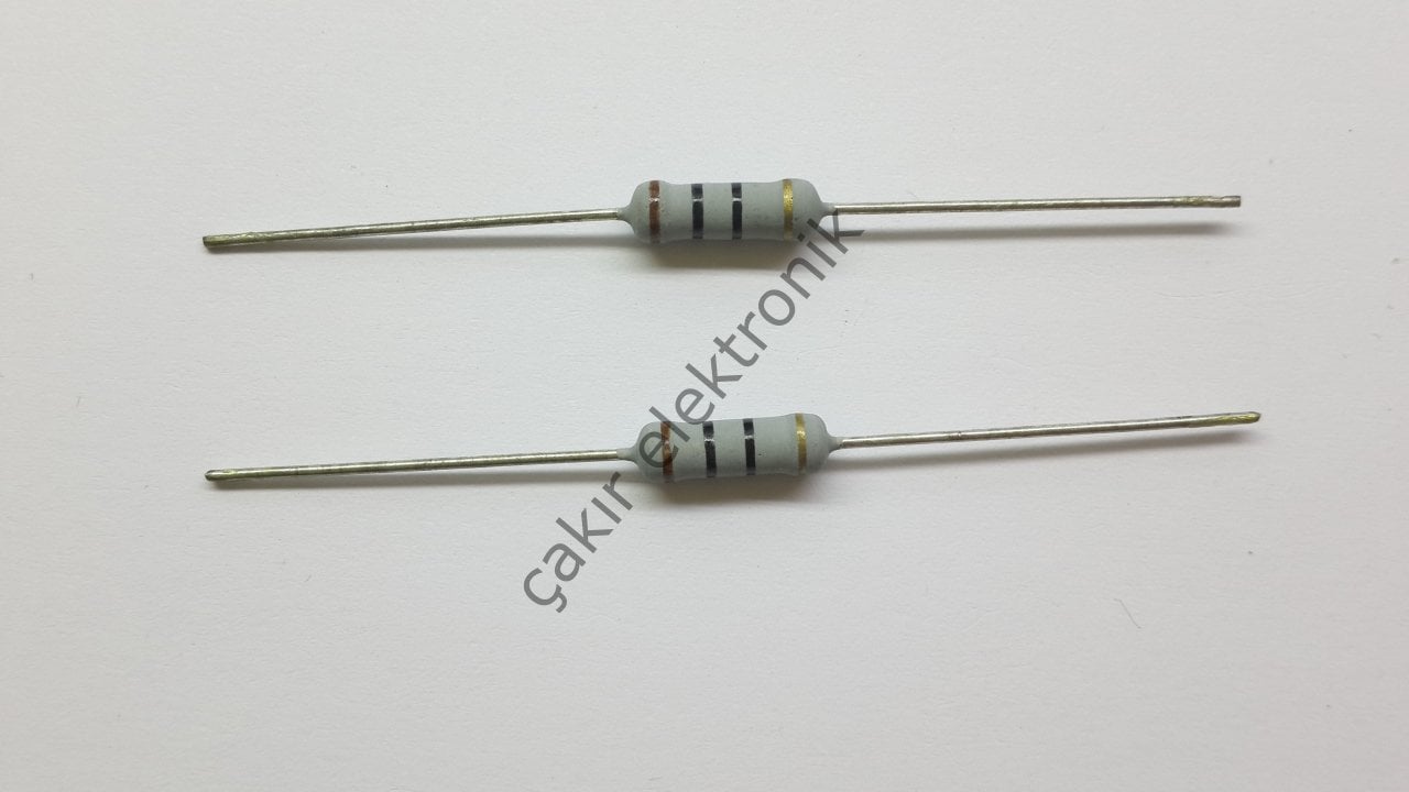 10R - 10 OHM -  1WAT DİRENÇ