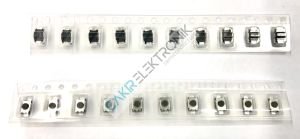 3X4 2.00 MM 2PİN  SMD  - TACT SWITCH 2PIN 3*4*2.0 SMD - TAG SWITCH - TACTILE SWITCH