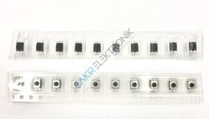 3X4 2.00 MM 4PIN  SMD - TACT SWITCH 4PIN 3*4*2.0 SMD - TAG SWITCH - TACTILE SWITCH