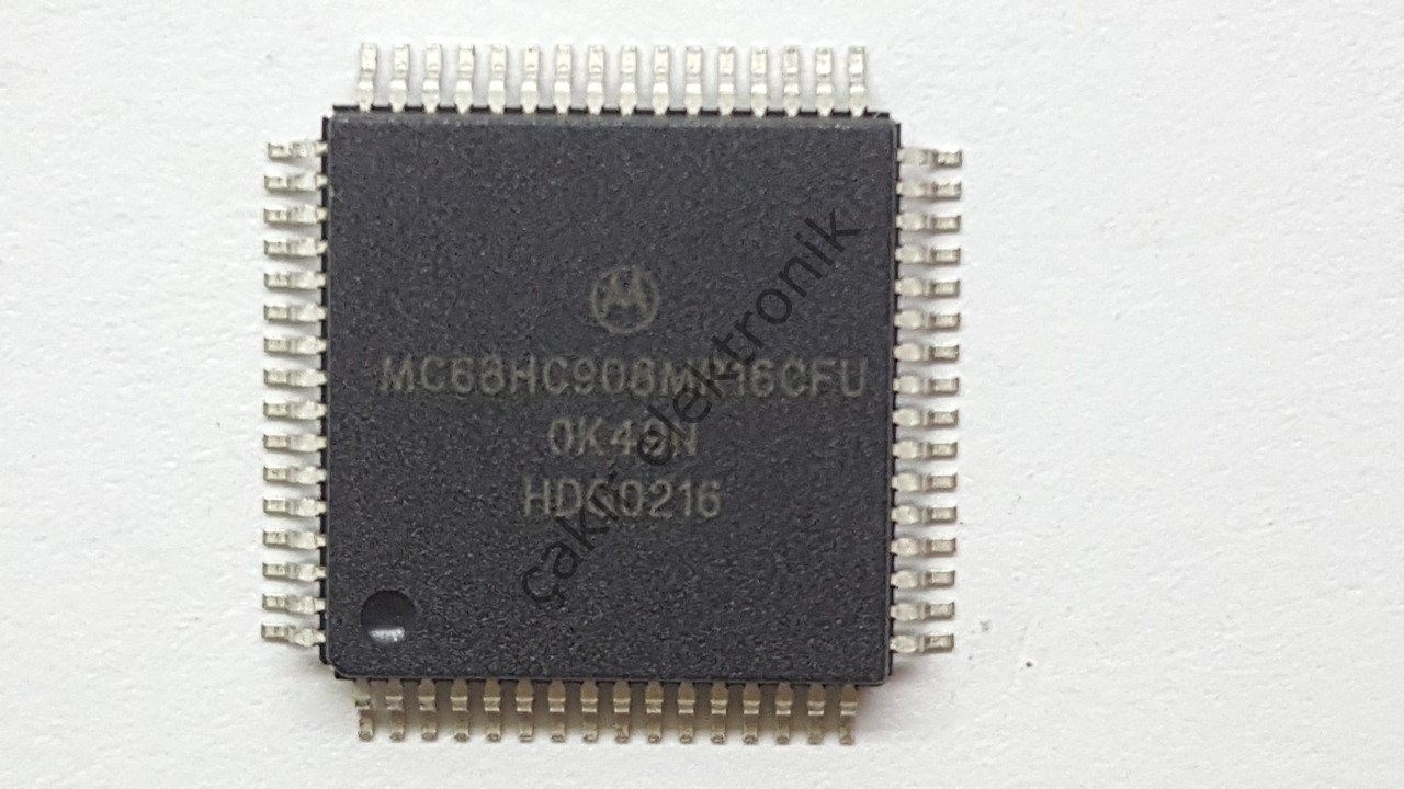 MC68HC908MR16CFU - MC68HC908 - MC68HC908MR HCMOS Microcontroller Unit - 64QFP