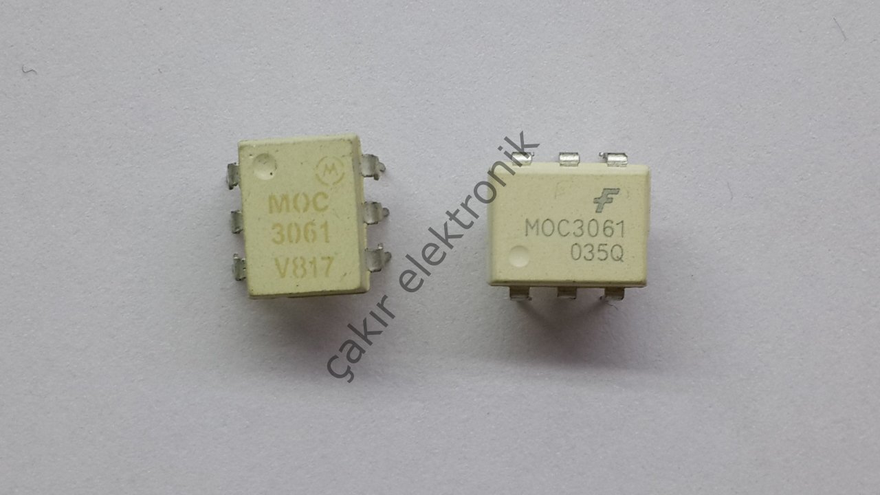 MOC3061 - PHOTOTRIAC DRIVER OPTOCOUPLER - 600V.