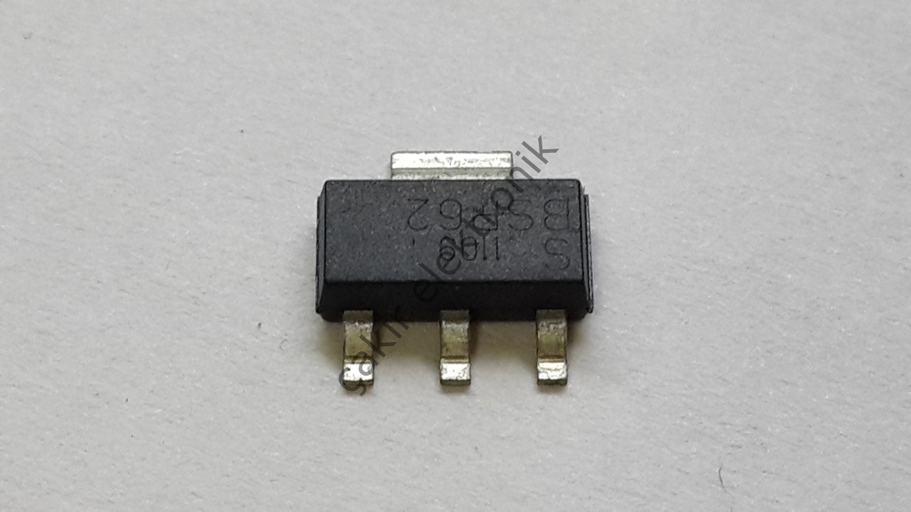 BSP62 , 1A. 80V. SOT-223 PNP Silicon Darlington Transistor