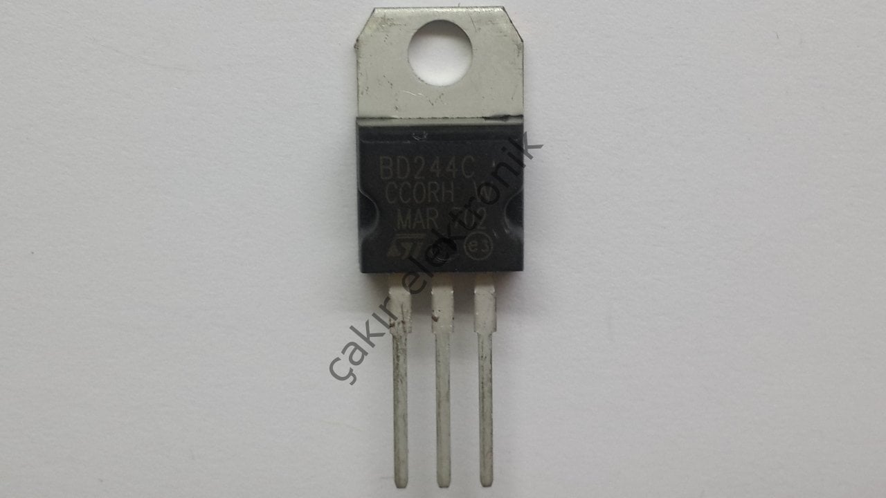 BD244 - BD244C - 6A. 100V . PNP POWER TRANSİSTÖR